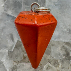 Colgante pendulo jaspe rojo