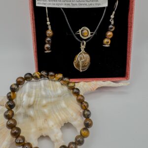 Conjunto Ojo de Tigre