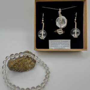 Conjunto Cuarzo Cristal