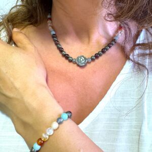 Pack Collar y Pulsera de la Abundancia “Raíz Dorada”  