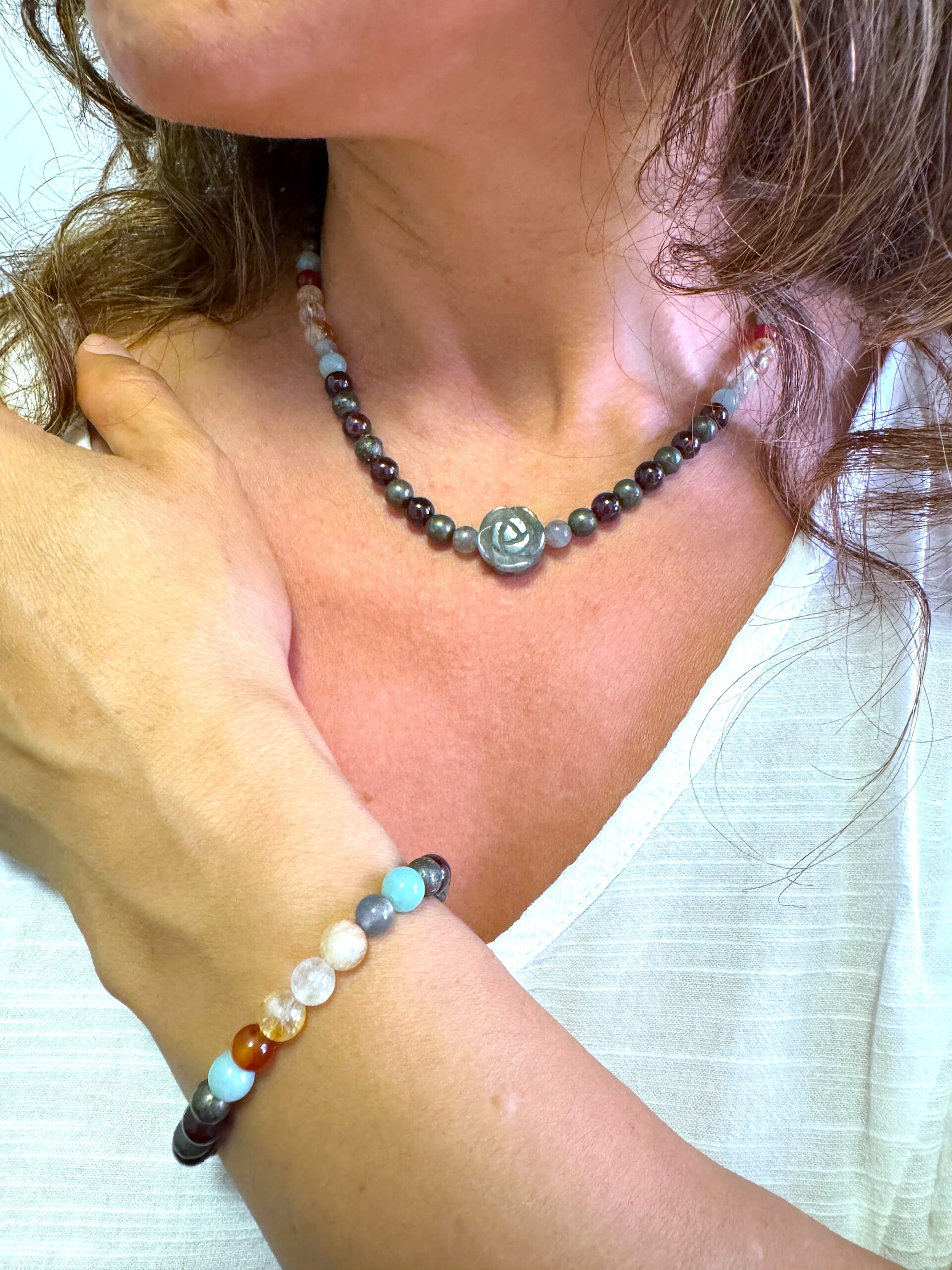 “Raíz Dorada” Collar de la Abundancia - Imagen 9