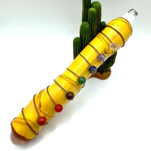 Varita de Poder Cuarzo Cristal (21cm)