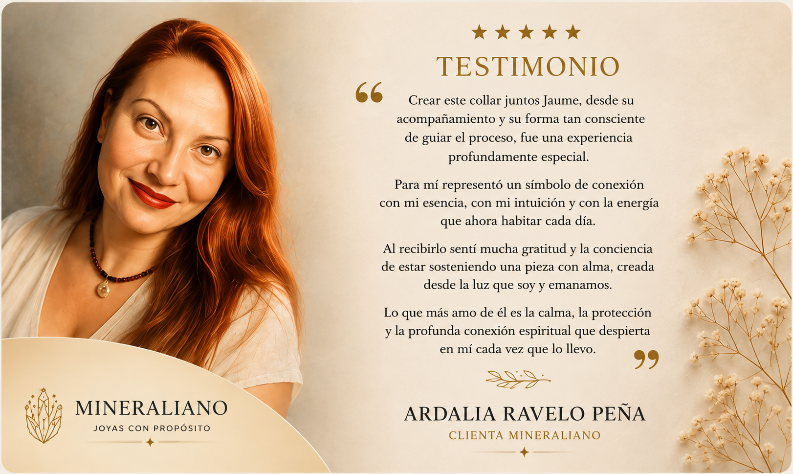 Testimonio María Teresa Vidal