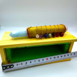 Varita de Poder Aguamarina (15cm)