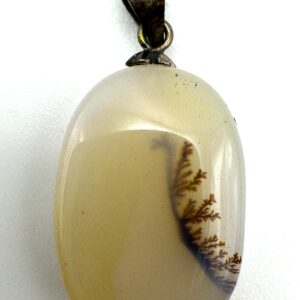 Colgante de ágata dendrítica
