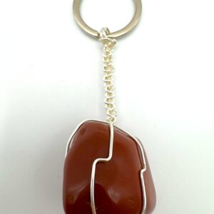 Llavero de Jaspe Rojo